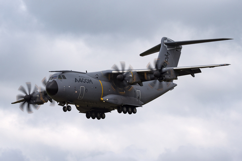 The Airbus A400, a military aircraft with more than 130 in the air and using 3D-printed parts.