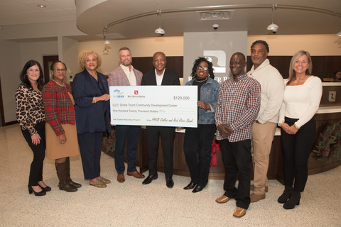 FHLB Dallas and Red River joined Divine Touch Community Development Center to celebrate the awarding of $120,000 in Disaster Rebuilding Assistance grants to help Louisiana residents repair storm-damaged homes.