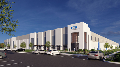 Eaton to open new manufacturing facility in Virginia for critical power distribution technologies vital to data center equipment uptime and reliability. Image credit: ARCO Design/Build and Sauer Properties.