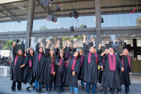 thumbnail Graduates in San Isidro, MX, who earned degrees through NatureSweet's Adult Education program for employees. 