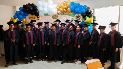 thumbnail Graduates in Nayarit, MX, who earned degrees through NatureSweet's Adult Education program for employees. 