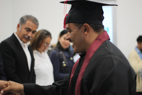 thumbnail A NatureSweet employee in Zapotlan, MX earns his degree through the company's Adult Education program.