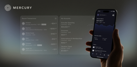original Example shots of Mercury Personal interface.