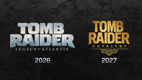 original Tomb Raider: Legacy of Atlantis launching in 2026 and Tomb Raider: Catalyst launching in 2027.