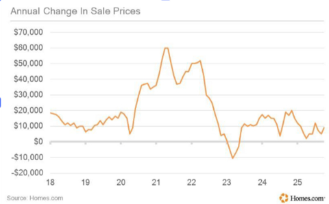 thumbnail Annual Change in Sale Price