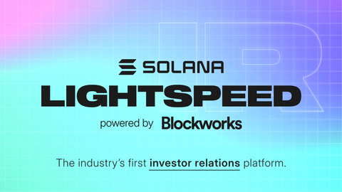 original Lightspeed IR is an investor-relations platform built for professional investors and token issuers.