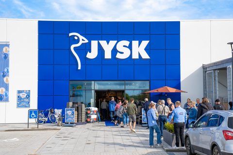 GTT Delivers Global Network to Accelerate JYSK's Unified Commerce and International Expansion. Photo reference: JYSK.