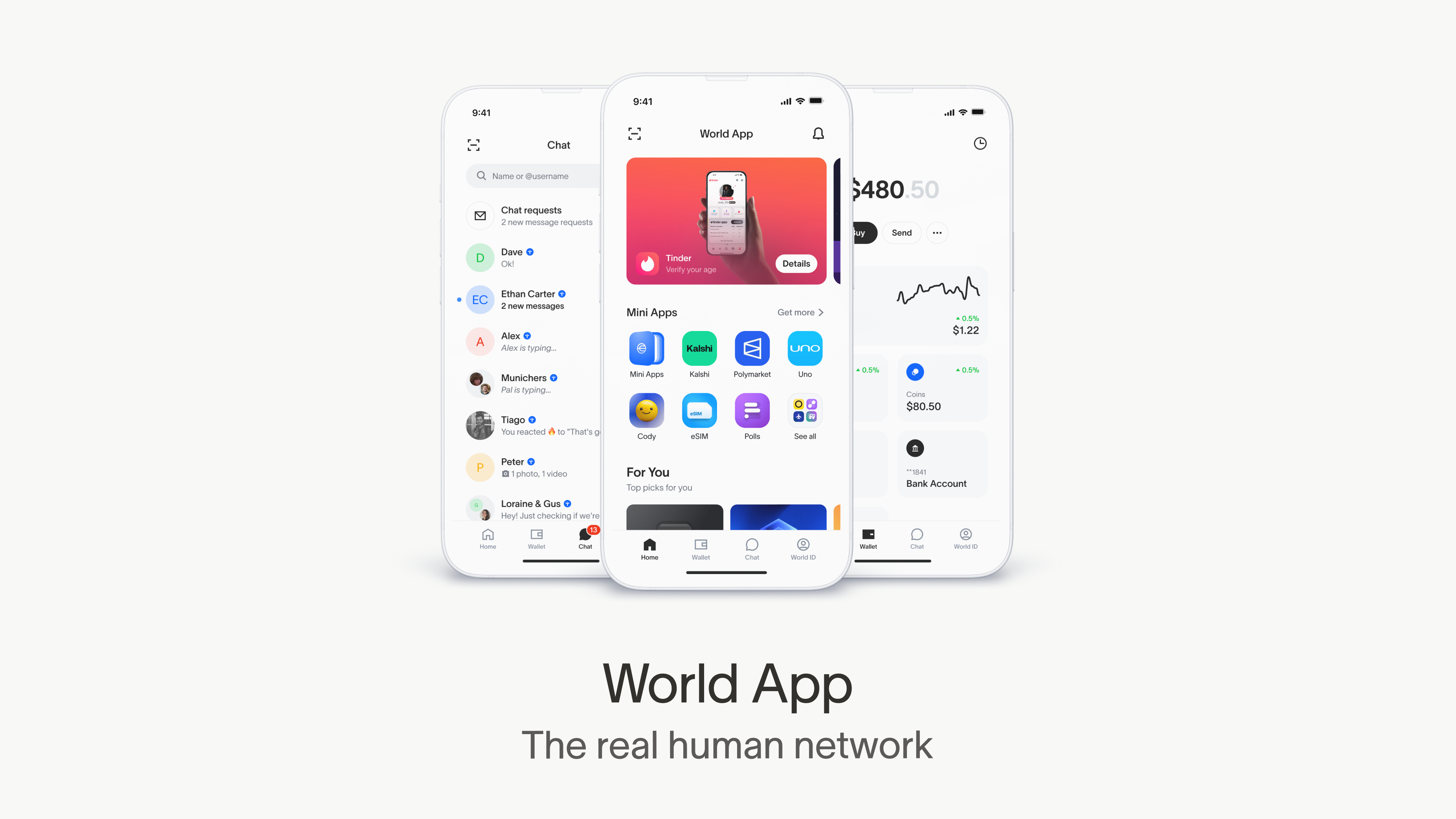 La nueva World App: mensajería encriptada y pagos globales para todos