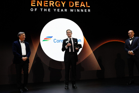 thumbnail Dan Eggers, Constellation CFO, accepts Platts Deal of the Year Award for Crane Restart