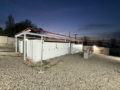 original NineDot Energy Battery Energy Storage Site in New York City