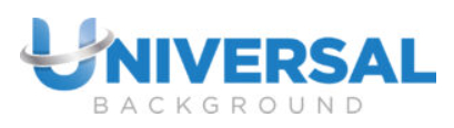 Universal Background Screening Logo