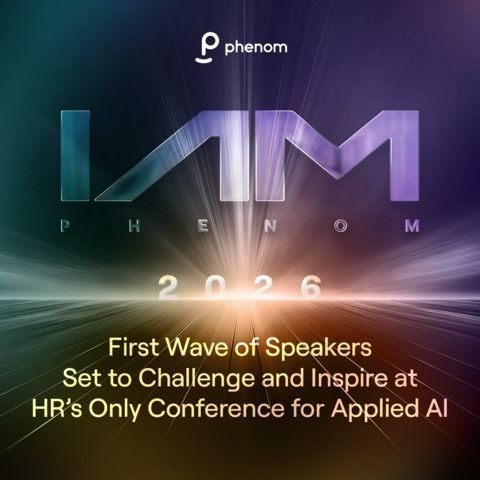 Phenom announced the first wave of speakers for IAMPHENOM 2026, the only human resources conference for mastering applied AI and automation. The event takes place March 10-12 at the Pennsylvania Convention Center in Philadelphia.