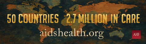 original AHF launched a new national billboard and outdoor advertising campaign, “50 Countries – 2.7 Million in Care,” which celebrates a historic AHF milestone: reaching operations in 50 countries worldwide, now with the recent addition of Bangladesh, an extraordinary achievement. The campaign will appear nationwide in 38 cities in 13 states, Washington, DC, and Puerto Rico, where AHF has clinics and Wellness Centers offering free STD testing and treatment.