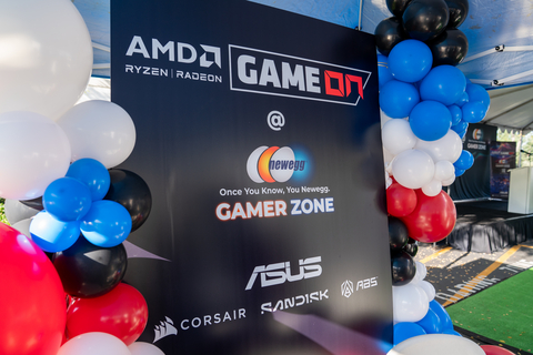 original AMD Game On at Newegg Gamer Zone