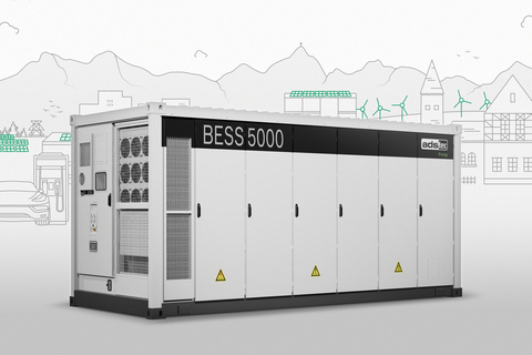 original ADS-TEC Energy's BESS5000 battery energy storage system selected for SWLB's power plant in Germany
