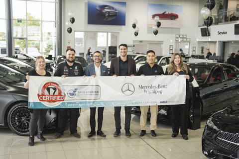 original Mercedes-Benz Winnipeg has officially become the 100th company to achieve SAFE Work Certification through the Sales and Service Safety Association. This milestone reflects the dealership’s long-standing commitment to a workplace culture built on trust, precision, and genuine care for its people. With support from S2SA, the team strengthened communication, consistency, and safety practices across every area of operations. This achievement shows what’s possible when leadership and staff move together toward one goal: creating a workplace where everyone feels valued, protected, and proud.