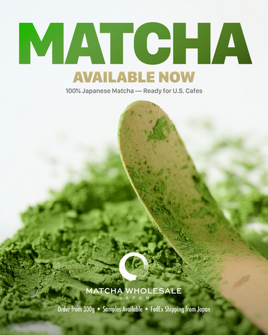 MATCHA WHOLESALE JAPAN – Premium Japanese matcha, shipped fresh from Japan and ready for your U.S. café menu.