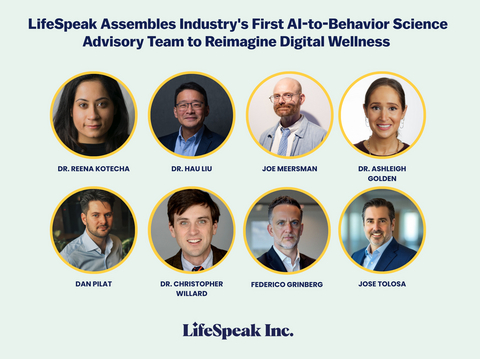 Lifesearch Ceo LifeSpeak Assembles Industry's First AI-to-Behavior Science Advisory ...
