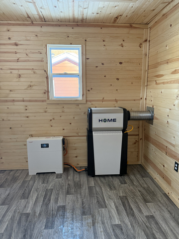 WATT HOME™ solid oxide fuel cell (SOFC) system installed at the Hope Gas Edward M. Smith National Career and Life Skills Development Center, in Clarksburg, WV.