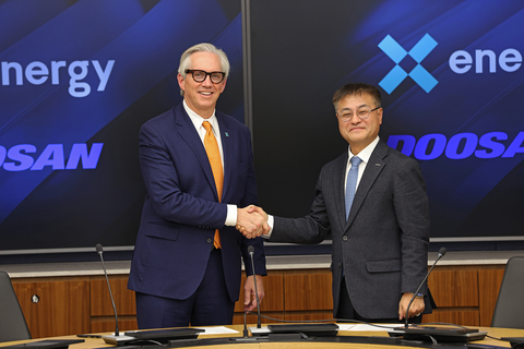 original X-energy and Doosan sign agreement.