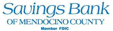 Savings Bank of Mendocino County Logo