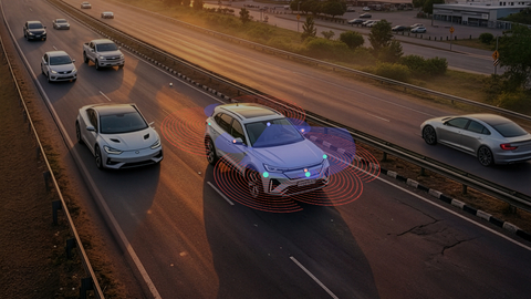 Illustration of Mobileye Surround ADAS