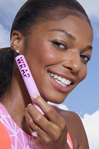Gabby Thomas in COVERGIRL's Ready. Set. Wrap. campaign