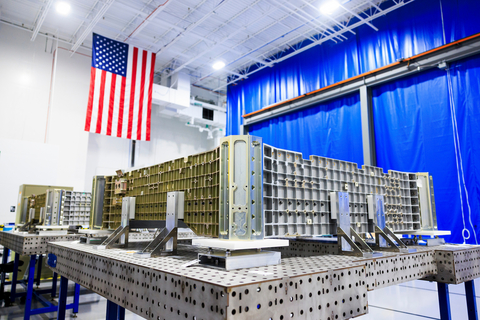 Victory Works SDA satellite assembly line in Colorado. (Photo: Sierra Space)