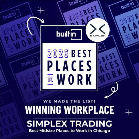original For the third consecutive year, Simplex Trading has been honored by Built In as a Best Place to Work!