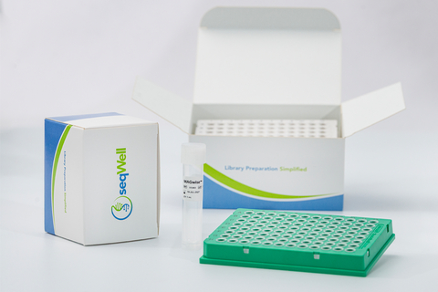 AgriPrep Library Prep Kit is designed to facilitate adoption of low-pass sequencing & SKIM-sequencing of plant and animal genomes at a fraction of the cost of WGS. AgriPrep is a tagmentation-based library preparation technology powered by seqWell’s one-step ExpressPlex workflow, a simple 100-minute workflow requiring only 30 minutes of hands-on time. Availability of up to 3072 built-in indexes, protocol simplicity, and the ease of automation enable the ultra-high throughput scalability required for agrigenomic applications such as parentage analysis, genomic selection, trait mapping, and variant discovery.