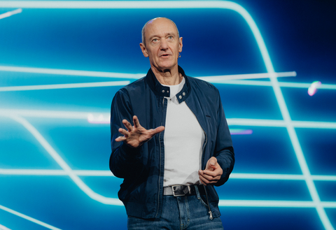 original Roland Busch, Chief Executive Officer and President of Siemens AG, delivering the keynote address at CES.