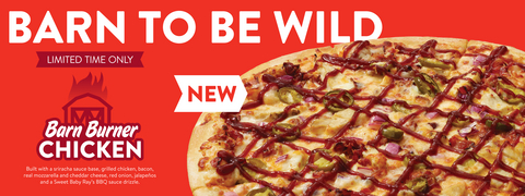 Casey's Barn Burner Chicken Pizza