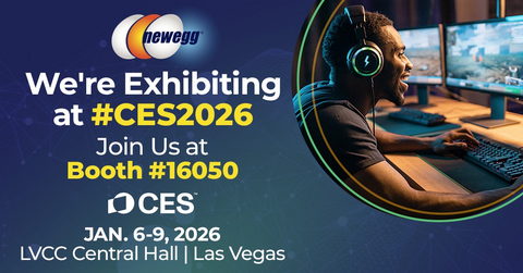 Newegg Brings Real-World PC Performance to Life at CES 2026 Booth #16050