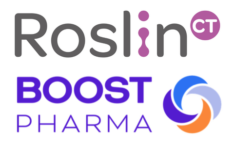 RoslinCT and BOOST Pharma Logo