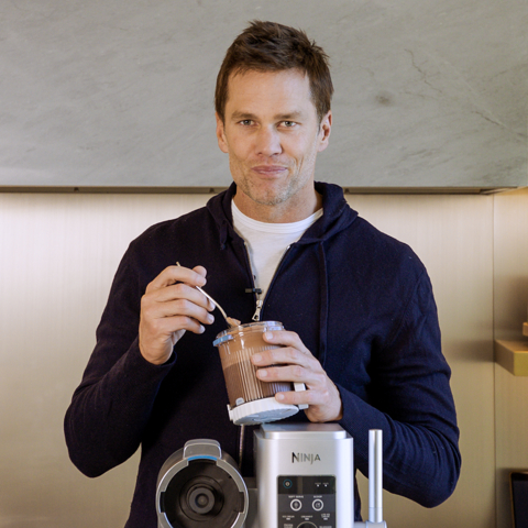 Ninja kicks off the CREAMi® Diet with CREAMi Coach, Tom Brady.