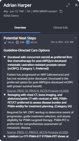 original Get guideline-aligned insights without leaving your workflow.