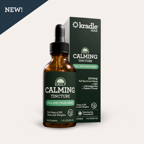 original Kradle MAX Daily Calming Tincture; Courtesy of Kradle
