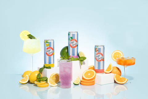 Saint Spritz's Amalfi, Hugo, and Sicily flavors