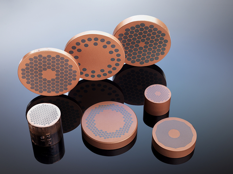 original Typical niobium-titanium-copper composite superconductors suitable for MRI magnets.