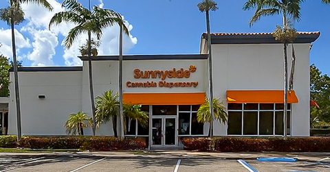 original Cresco Labs opened a new Sunnyside dispensary at 6001 N University Drive in Tamarac, Florida.