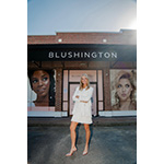 Courtney_Freels_Poses_in_Front_of_Blushington_Houston_Location_Opening_Spring_2026.jpg