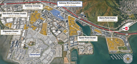 With the addition of the 1.4-million square foot Gateway Boulevard campus, Healthpeak’s South San Francisco portfolio now spans 6.5 million square feet across 210 acres, further solidifying its leadership position in one of the world’s most dynamic biotechnology submarkets.