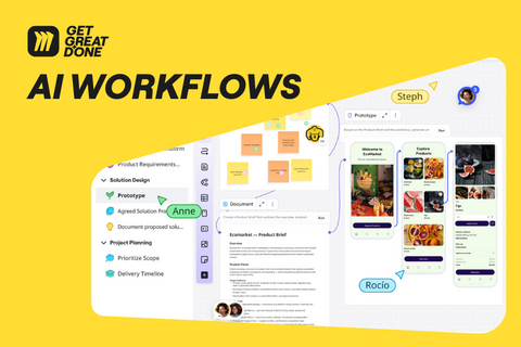 original Miro announces collaborative AI Workflows.
