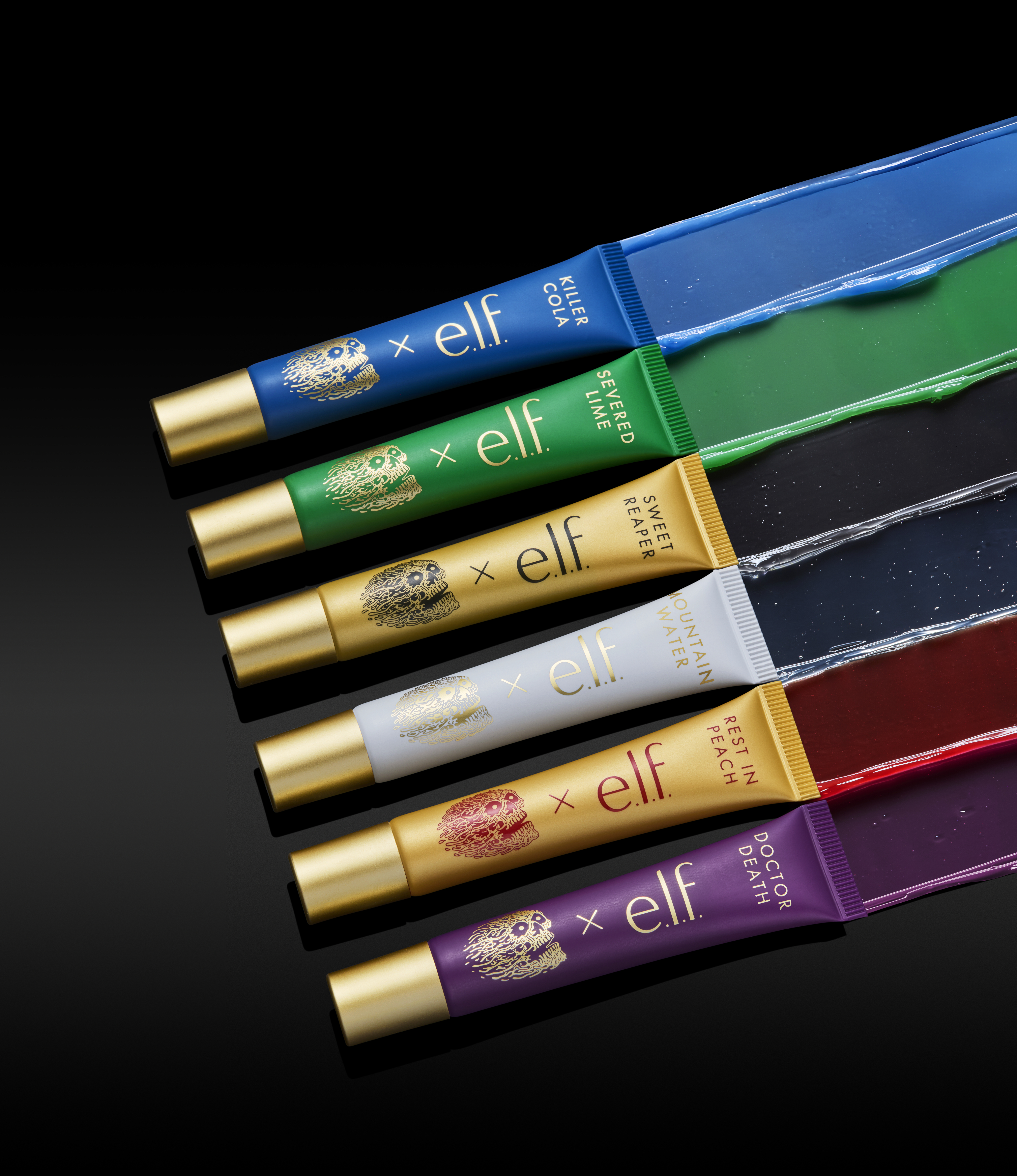 e.l.f. liquid death e.l.f. Cosmetics and Liquid Death Drop Limited-Edition “Lip Embalms”