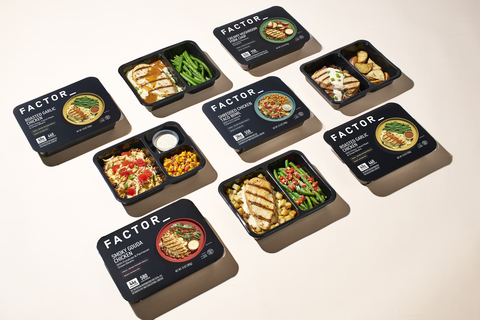 original Four of Factor's fan-favorite recipes now available at Target stores.