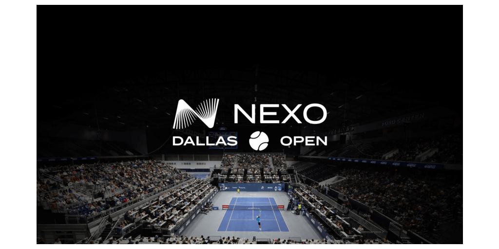  Nexo diventa il primo sponsor di alto livello in assoluto dell’ATP 500 Dallas Open (Stati Uniti) grazie a un accordo pluriennale