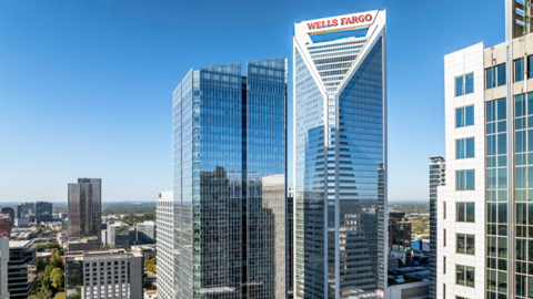 Exterior of Wells Fargo's building in Charlotte, North Carolina. (Photo: Wells Fargo)