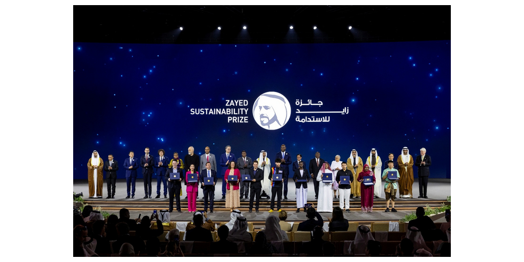 Il Premio Zayed per la Sostenibilità celebra i pionieri globali che accelerano il progresso