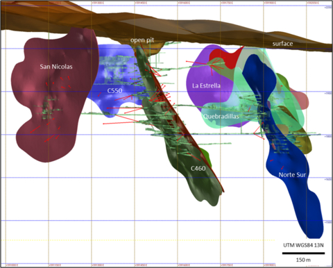 thumbnail Figure 2: Quebradillas- View to North of Planned Drillholes