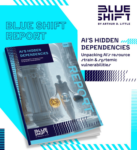 original Arthur D. Little’s Blue Shift Institute has published its latest report, AI’s Hidden Dependencies